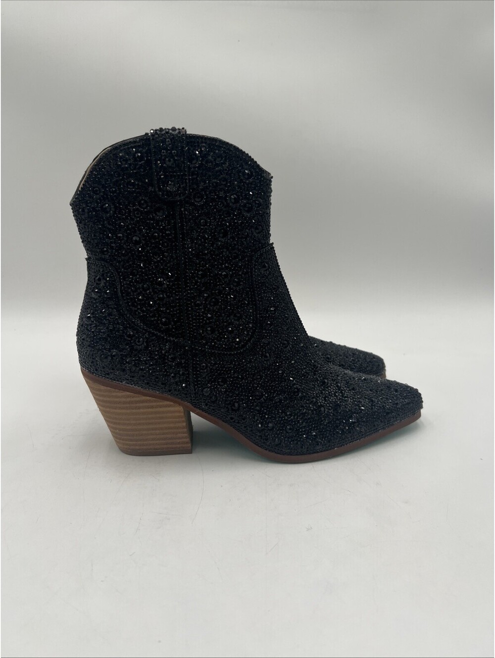 Women's Betsey Johnson Emory Boots Bootie Color Black Size 6.5